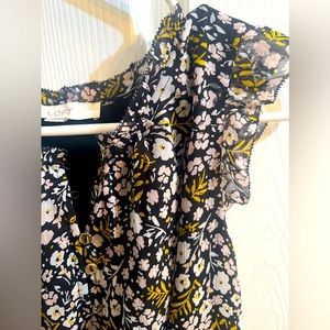 Ann Taylor Loft floral dress XS